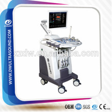 price of color doppler ultrasound machine&3d trolly ultrasound DW-C80PLUS